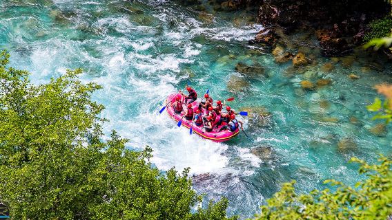 布吉攀牙灣漂流5/9公里皮划艇 騎大象+飛索 包接送
