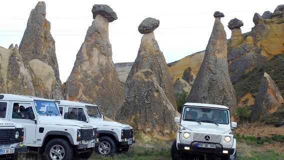 Safari en jeep d'une demi-journée en Cappadoce