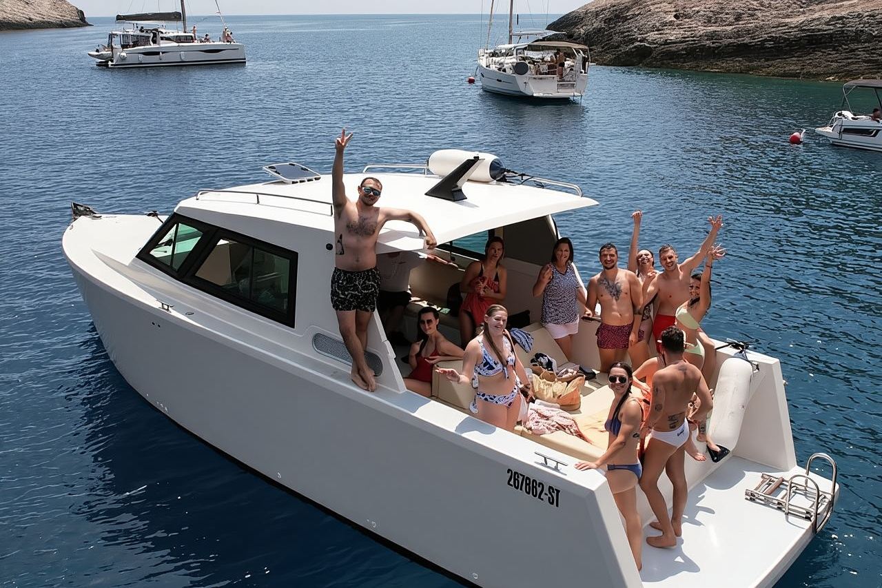Blue Cave and Hvar 5 Islands full-day Speedboat Tour from Split