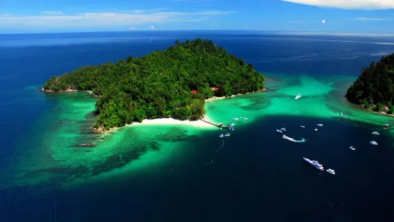 [Three Islands] Sutera Harbour Marina Jetty - Manukan, Mamutik & Sapi Island Round-Trip Boat Ticket | Kota Kinabalu, Sabah