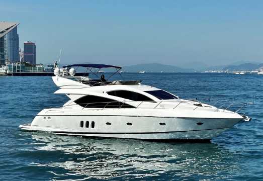 [Hong Kong Yacht Charter] 70ft UK-imported Sunseeker Luxury Yacht Rental (Capacity: 5-30 people) [KTV + White Wine + Champagne + Paddleboard +...