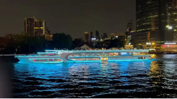 曼谷夜遊湄南河遊輪+自助餐+優先甲板層/Opulence/White Orchid/Royal Galaxy/Carviwal/Sawasdee