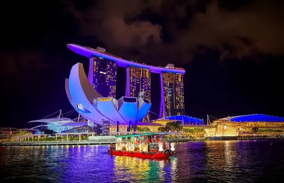 新加坡黃昏河畔郵輪之旅及燈光表演
