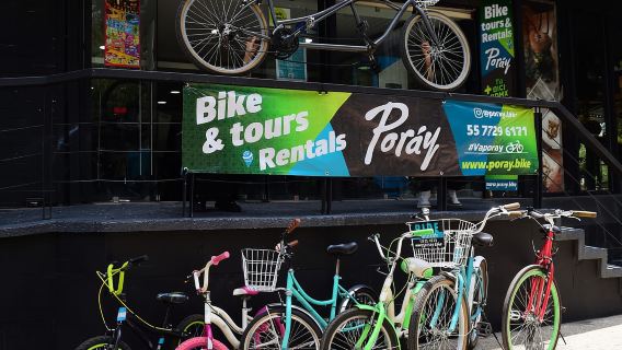 Mexiko-Stadt: Art Naco, Wandmalereien und Street-Art-Radtour