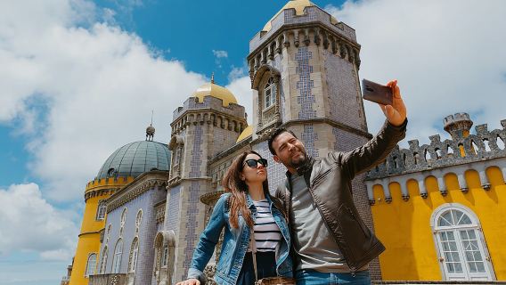 Sintra, Pena Palace, Cabo da Roca and Cascais from Lisbon