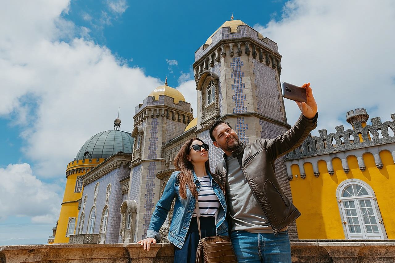 리스본 출발 신트라, 페나 궁전, 카보 다 로카, 카스카이스 투어