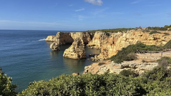 From Faro: Benagil Cave, Marinha & Carvoeiro Full-Day Tour