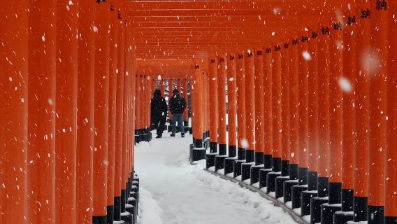 深度遊日本青森 │暖爐列車&高山稻荷神社&鶴之舞一日遊