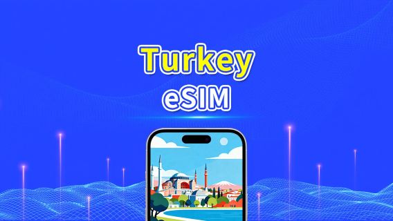 Turkey eSIM | 5G/4G | Day Pass/Total Data Package | 1-30 days | 24-Hour Billing | QR code