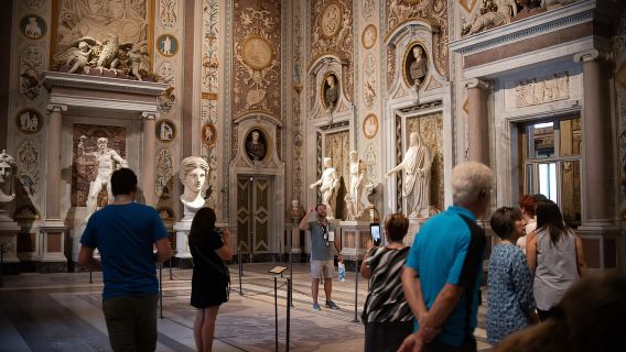 Rome: Vé vào cửa miễn xếp hàng và tham quan có hướng dẫn tại Phòng trưng bày Borghese