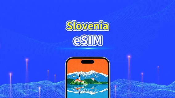 eSIM Slovenia | 5G/4G | Pakej data harian/jumlah | 1-30 hari | Penagihan 24 jam | kod QR