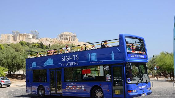 Hop on Hop Off Classic tour of Athens, Piraeus & Beaches