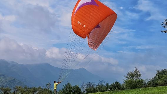 成都滑翔傘飛行體驗【成都滑翔傘飛行體驗【金堂天羽滑翔傘+贈送高清gopro全程拍攝】】