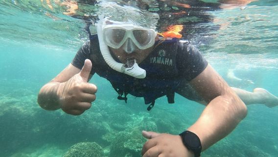 海南萬寧大洲島海島觀光/一價全包出海體驗【水果飲料,魚竿+魚餌,浮潛,GoPro9跟拍照片+視訊】