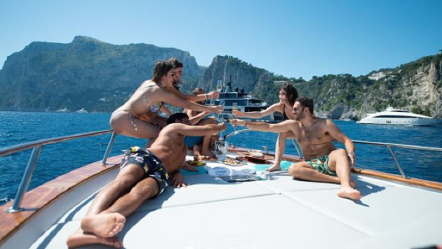 Capri Private Boat Tour from Sorrento, Positano or Naples