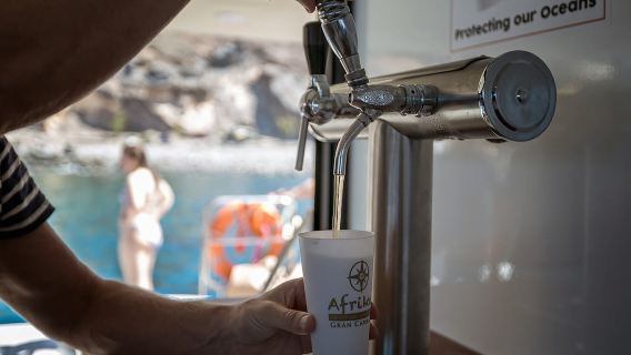 Gran Canaria: Divertido crucero en catamarán con comida y bebidas