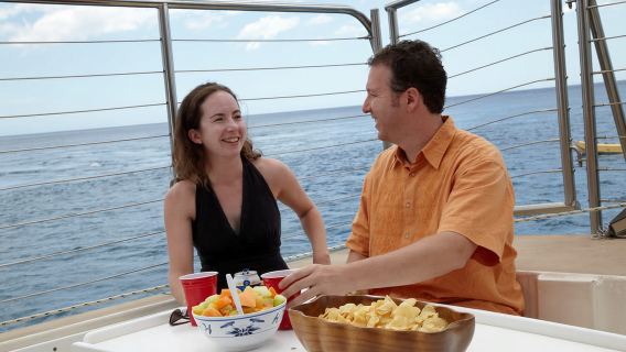 Big Island: 1.5-Hour Romantic Sunset Sail from Waikoloa