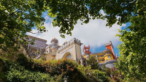 Sintra, Pena Palace and Quinta da Regaleira from Lisbon