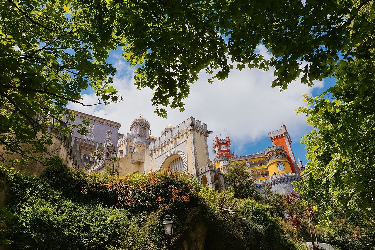 Sintra, Pena Palace and Quinta da Regaleira from Lisbon