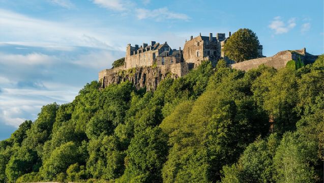 Stirling Castle, Kelpies and Loch Lomond from Edinburgh
