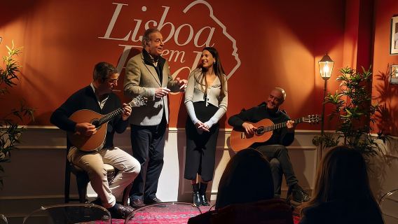 Fado Show with Port Wine at Historic Lisboa em Fado