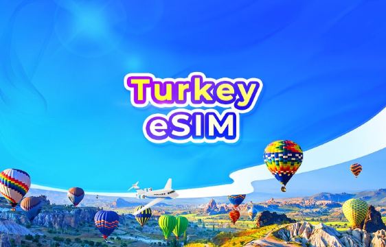 Turkey 5G eSIM | TikTok & ChatGPT Available | Day Pass/Total Data Package | 24-Hour Billing | QR Code