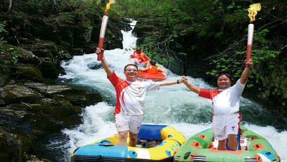 清遠古龍峽+古龍峽漂流+古龍峽雲天玻霸一日遊【市區接送】