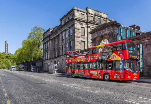 City Sightseeing Edinburgh Hop-On Hop-Off Bus Tour + Kids Go Free