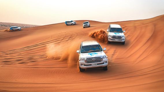 Abu Dhabi: Morning Desert Safari with Camels and Sandboarding