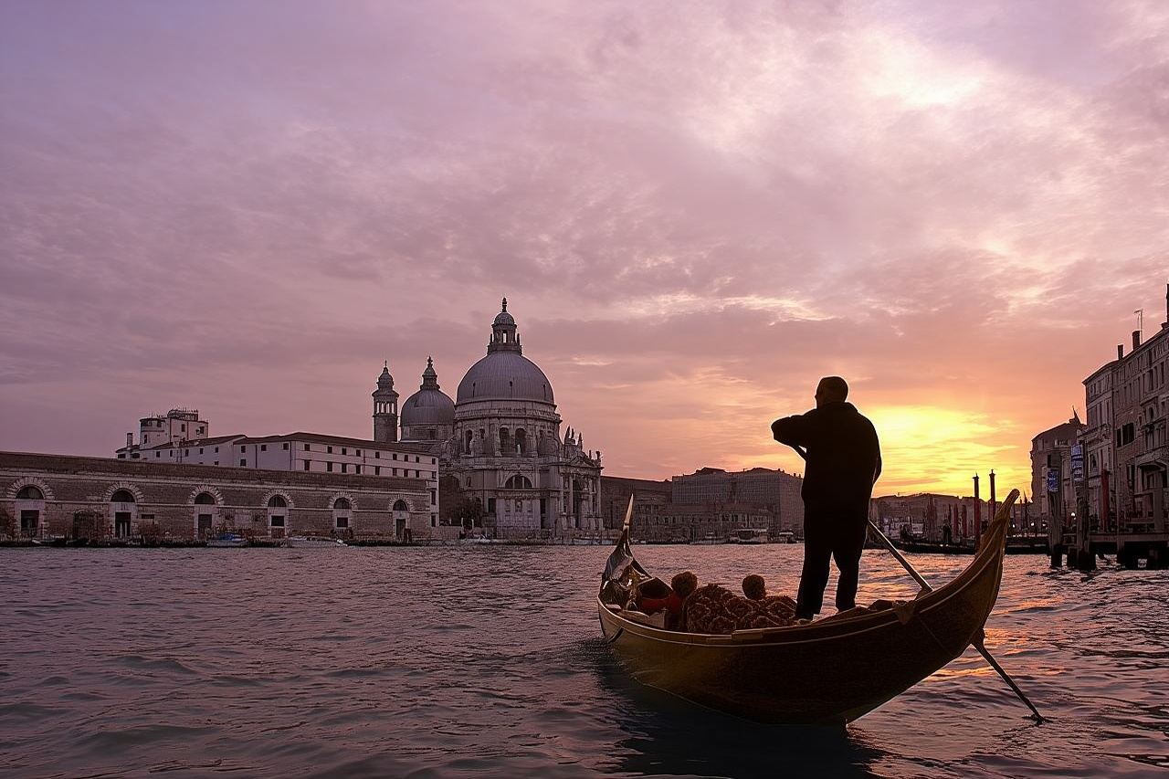Romantic Venice: 30 Minute Gondola Ride with Serenade