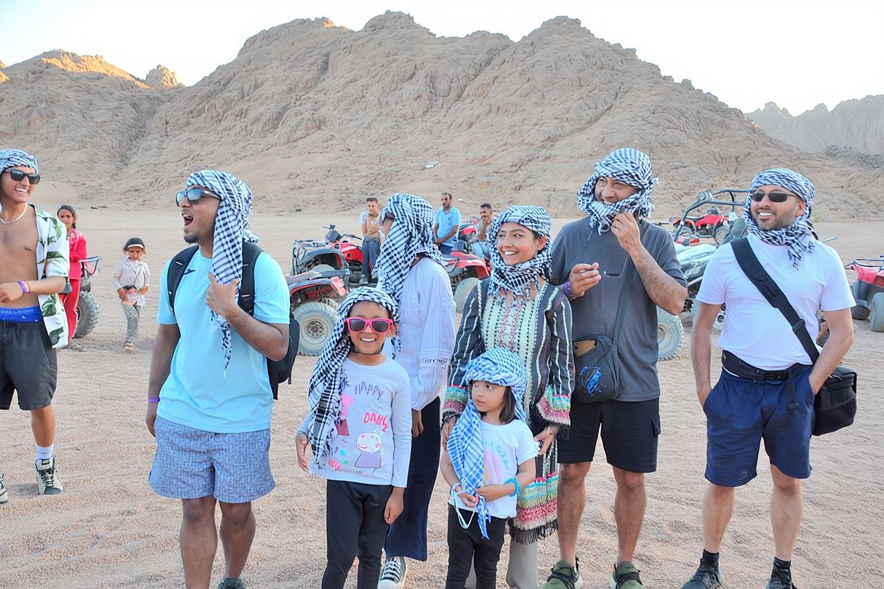 Safari 5 in 1 con quad, cammello, spettacolo, cena e osservazione delle stelle a Sharm