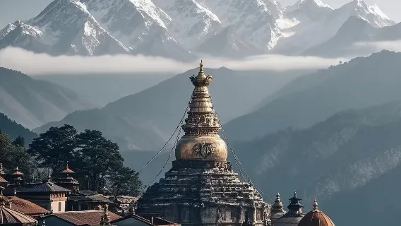 加德滿都+王國廣場+猴廟+博哈達大佛塔+帕斯帕提那寺+一日遊