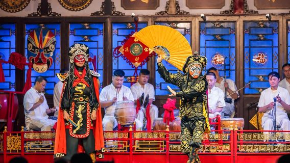 成都蜀風雅韻川劇院【演出票|可選壹品票、貳品票、叁品票|變臉吐火、滾燈、蓋碗茶、戲服體驗】