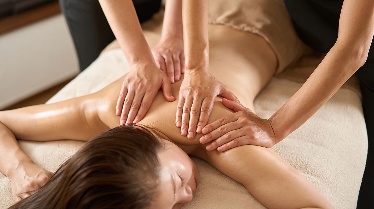 Combo 120' for body massage and nourishing shampoo