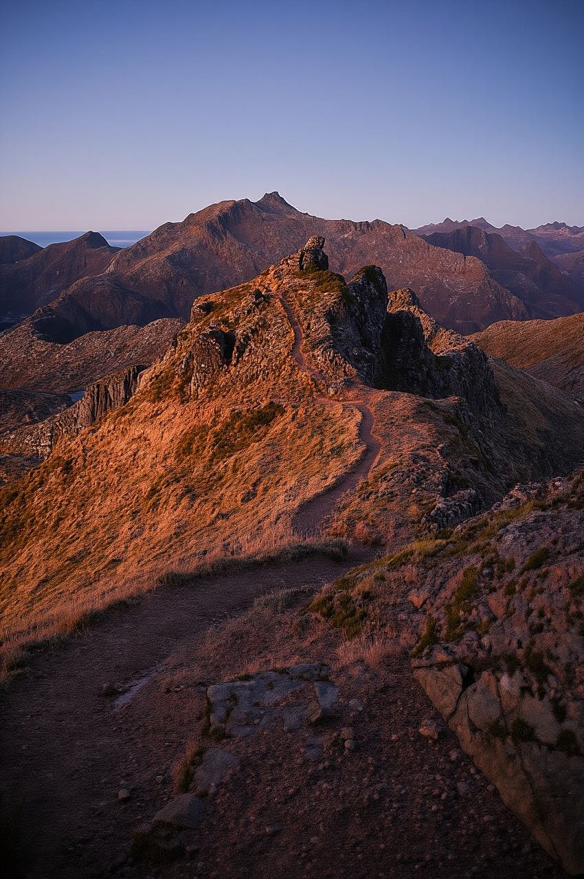 Svolvær: Guided Hike with Snacks