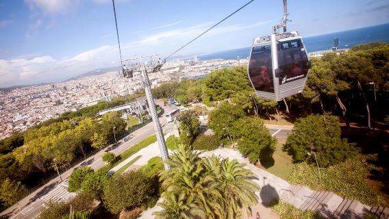 Barcelona: Montjuïc Cable Car Roundtrip Ticket