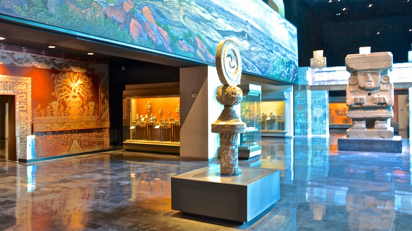 Ciudad de México: Entrada al Museo de Antropología con guía digital