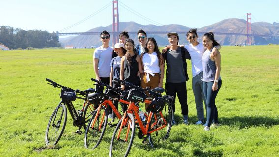 San Francisco: Tour tham quan Cầu Cổng Vàng bằng xe đạp hoặc xe đạp điện có hướng dẫn