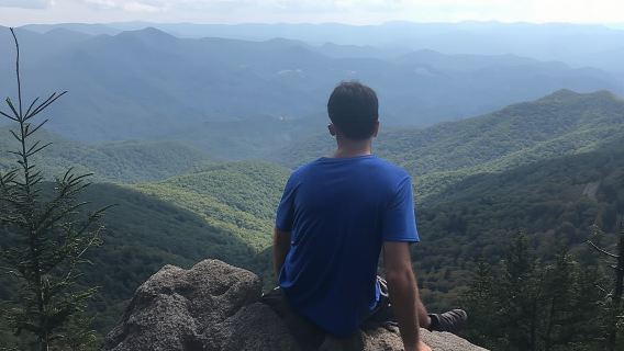 Tur pendakian Blue Ridge dengan pemandu area #1 (1/2 hari)