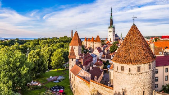 Van Helsinki: Terugreis dagtocht veerbootticket naar Tallinn stad