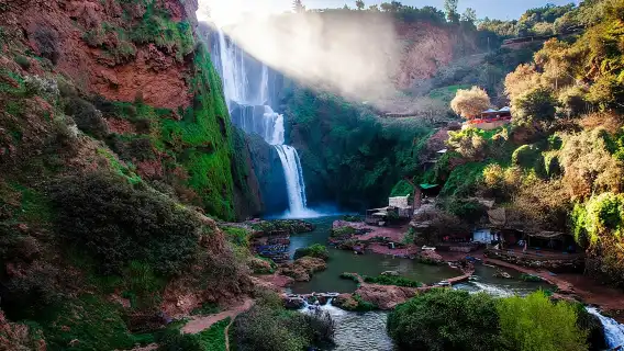Marrakech to Ouzoud Waterfalls Day Trip with Local Guide & Boat