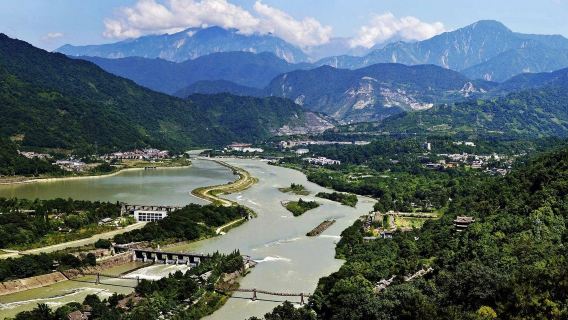 Tour giornaliero da Chengdu a Dujiangyan e al Parco dei Panda