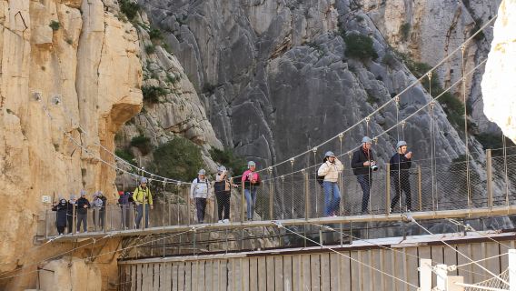 Caminito del Rey: begeleide wandeltocht met toegangskaarten