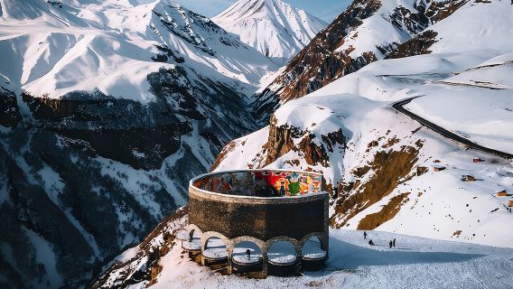 ทริปไป Kazbegi และ Gudauri แบบไปเช้าเย็นกลับ