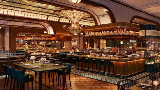 Churchill's Tisch im The Londoner Macau