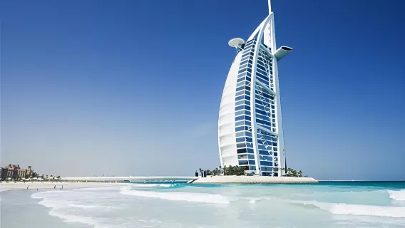 Hotel Dubai Burj kapal layar Restoran bawah air AL MAHARA / prasmanan AL IWAN / restoran langit prasmanan makan siang dan makan malam opsional