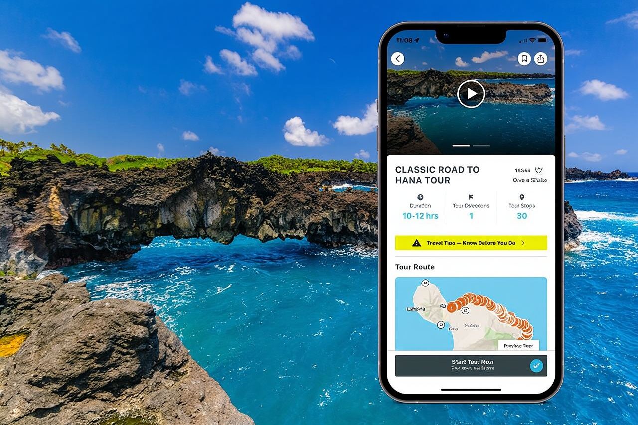 Tur Mengemudi Audio Jalan Menuju Hana "Klasik" Shaka Guide Maui