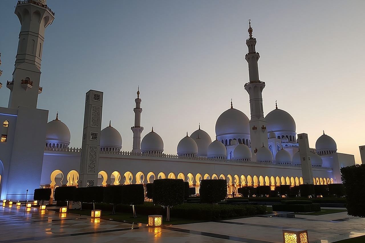 Abu Dhabi tour from Dubai small group with guide, Grand Mosque 