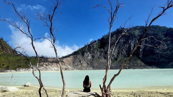 Bandung Tour All In, White Crater, Volcano Mountain, Hot Spring