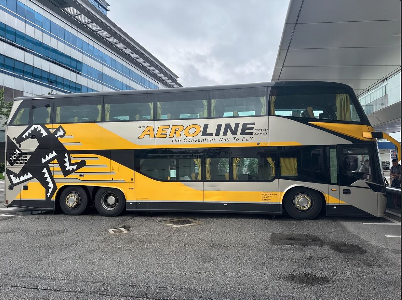 Роскошный автобус Aeroline из Куала-Лумпура в Пенанг, бронирование автобусов из Сингапура в Куала-Лумпур и Пенанг